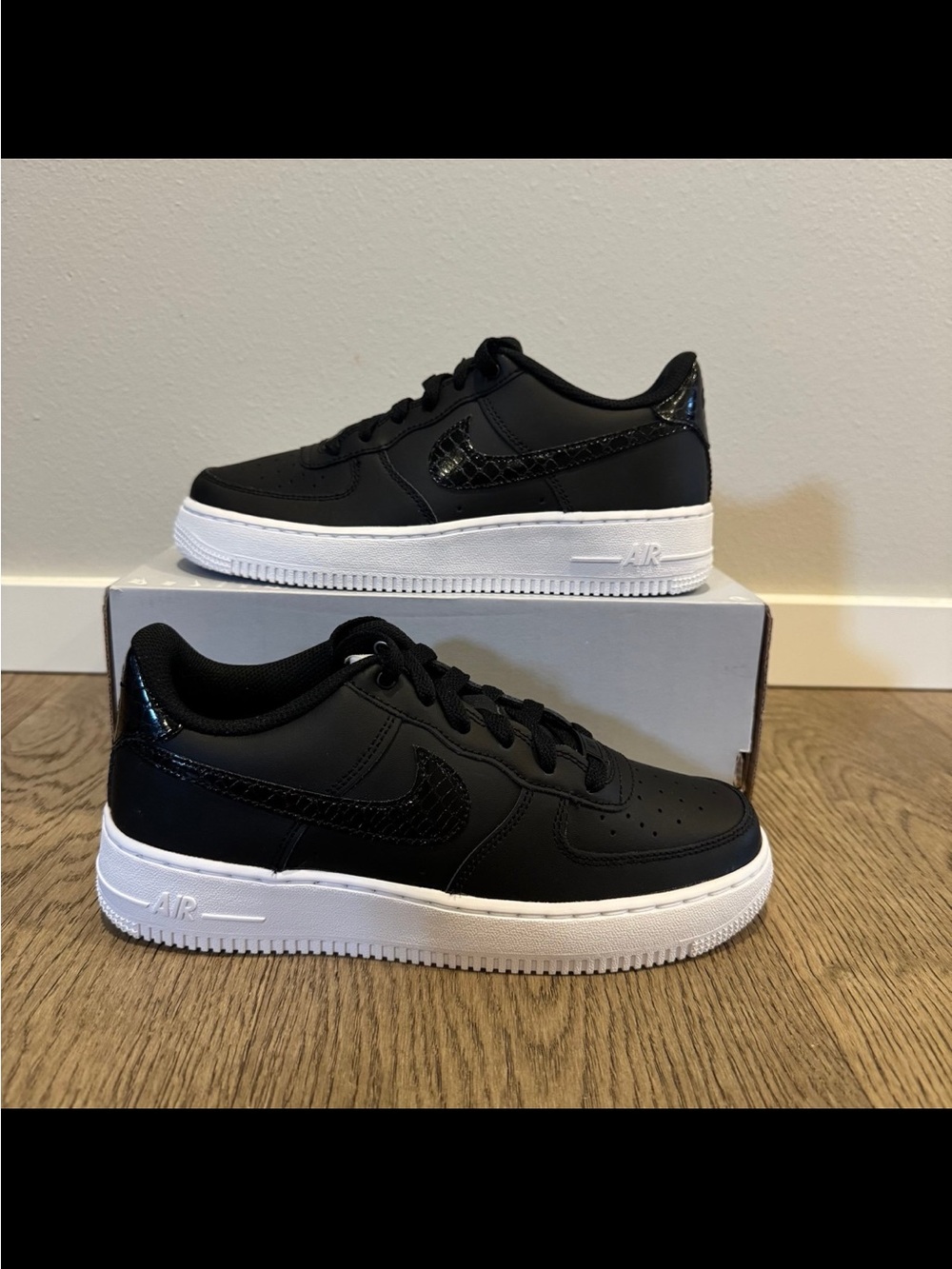 Nike Black & White Low-Top Sneakers
